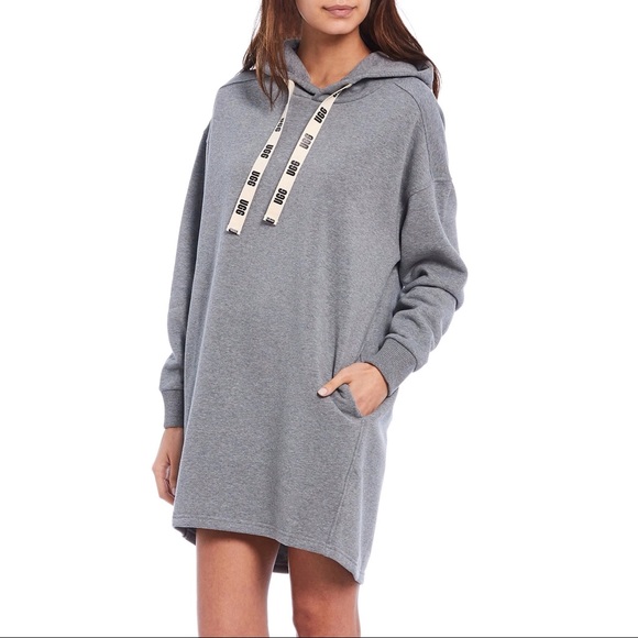 Ugg Grey Heather Lucille Hoodie Dress 